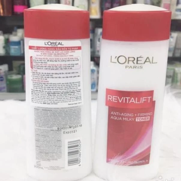 Nước Hoa Hồng Chống Nhăn Săn Chắc Da LOréal Revitalift