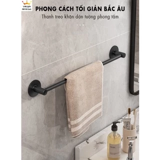 Thanh Treo Khăn Dán Tường - YouQin Chất Liệu Hợp Kim Nhôm Chống Gỉ, Chống Nấm Mốc, Dán Keo Siêu Chắc, Không Khoan Đục