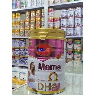 Sữa Bầu Asuen Mama Hương Vani Hộp 900g - dành cho Bà mẹ mang thai và cho con bú