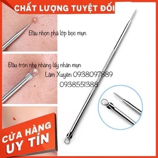 [GIÁ RẺ] Cây nặn mụn 2 đầu 3k, 1 đầu nhọn, 1 đầu lấy mụn, dễ dàng lấy đi cùi mình, ít gây đau và để lại thâm