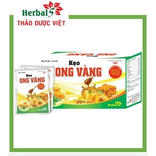 Kẹo Ho Ong Vàng - Giảm Ho, Đau Họng(1 gói x 10 viên)