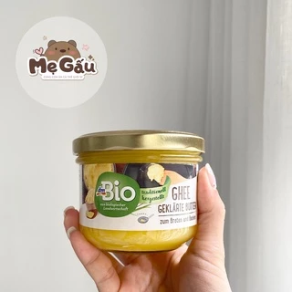 Bơ Ghee Hữu Cơ Đức DM Bio 180g date 2/25