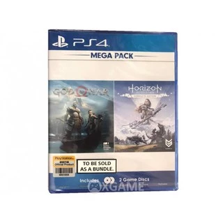 Đĩa game PS4 : Mega Pack God of War + Horizon ZD Complete Edition