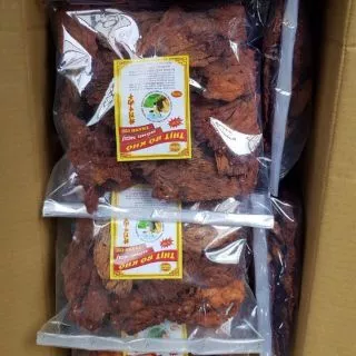 1kg*Khô bò giòn chuẩn hồng ngự Thanh Trì  (miếng lớn)cam kết hàng chính hãng