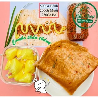 Combo 500Gr bánh Dẻo tôm, 200Gr Muối ruốc, 250Gr Bơ - Siêu ngon Siêu rẻ