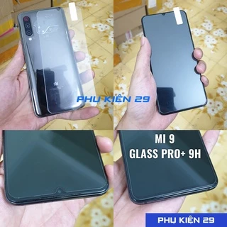 [Xiaomi Mi 8/Mi 8 Lite/Mi 8 SE/Mi 9/Mi 9 SE/Mi Play] Kính cường lực Glass Pro+ 9H