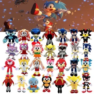 Sonic Sang Trọng Đồ Chơi Búp Bê Peluche Sonic Sonic Sang Trọng Hoạt Hình Động Vật Mềm Nhồi Bông Sonic Búp Bê Cho Bé