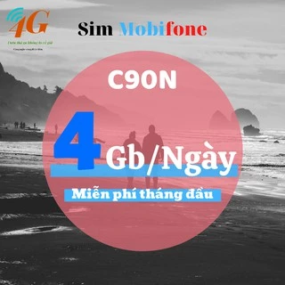 Sim mobiphone C90N 4G/ngày [CHÍNH HÃNG] sim mobi data vào mạng tốc độ cao - nghe gọi thả ga - SIMDATA4G