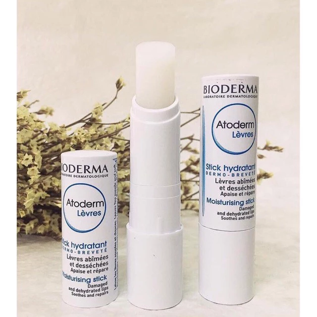 [HaMyShop]  SON DƯỠNG MÔI BIODERMA ATODERM LÈVRES STICK HYDRATANT MOISTURISING STICK GIÁ RẺ