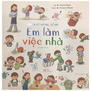 Sách Ehon Kỹ Năng Sống - Em Làm Việc Nhà