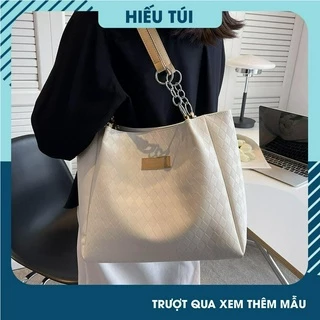 Túi xách nữ công sở tote da pu size lớn để vừa A4 laptop đi học đi chơi cao cấp HT861