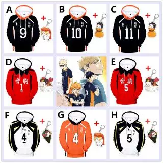 Áo hoodie phong cách Haikyuu thời trang và cá tính