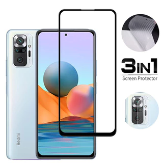 Kính cường lực màn hình/camera sau 3 trong 1 cho Xiaomi Redmi Note 13 12 Pro Plus 13C 12s 11s 10s 9s 12 11 10 9 8 Pro