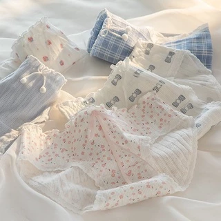 Quần Lót Nữ Cao Cấp, Quần lót Cotton Kháng Khuẩn, Đính Nơ ZANA BRA L128