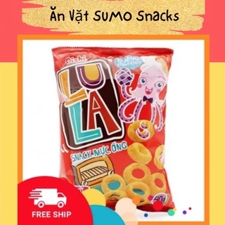 Bim Bim Snack Mực Ống Oishi Vị Sốt Cay Ngọt 35/40g-Ăn Vặt Sumo Snack