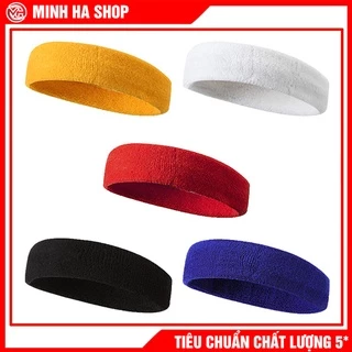 Băng Đô Thể Thao Cài Đầu Vải Cotton Mềm Mịn, Cực Thoáng Khí Thấm Hút Và Ngăn Chặn Mồ Hôi Khi Vận Động