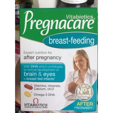 Pregnacare Breast-feeding No1 Bổ Sung Vitamin Và Lợi Sữa