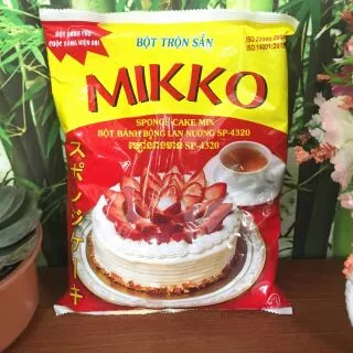 Bột bánh bông lan trộn sẵn MIKKO 1kg