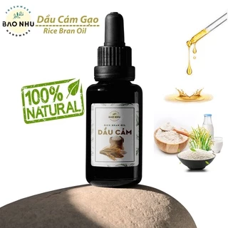 10ml Dầu Cám Gạo (Rice Bran Oil) - Nguyên Liệu Mỹ Phẩm Thiên Nhiên