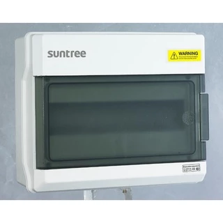 Hộp phân phối điện SH9PN (2 thanh đồng new box) 9 module Suntree