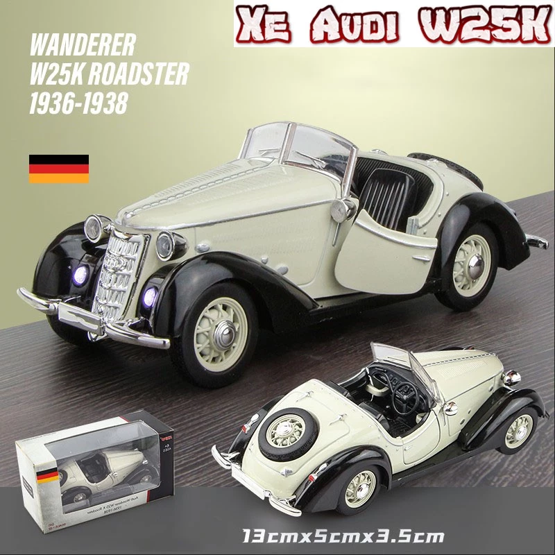 Xe Audi W25K Cổ Điển Wanderer 1:32, Đồ Chơi Và Đồ Chơi Đúc Xe Bằng Hợp Kim Mô Hình Xe Ô Tô Mô Hình Simulatio Hãng Chezhi