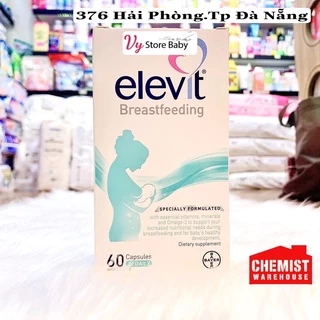 Elevit Sau Sinh cho Mẹ, Elevit Bú, Elevit Breastfeeding 60 viên - vitamin thực phẩm chức năng úc