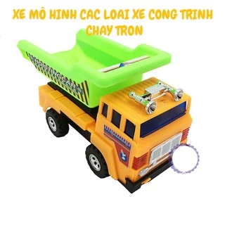 Xe mô hình công trình chạy trớn Việt Nam cho bé trai