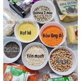 Đậu Hạt Hữu Cơ Cao Cấp cho bé ăn dặm gói 50g - 100g