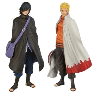 2 Chiếc Anime Naruto Uzumaki Naruto Sasuke Đen Áo Choàng Sasuke Nhân Vật Hành Động Các Bức Tượng PVC Mô Hình Bộ Sưu Tập Hình Đồ Chơi Búp Bê
