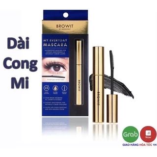 [Hàng Thái Bao Check] Mascara Browit Nongchat Thái Làm Dày Dài Mi Chuyên Dụng Cho Makeup Mascara Thái Lan Chống Nước