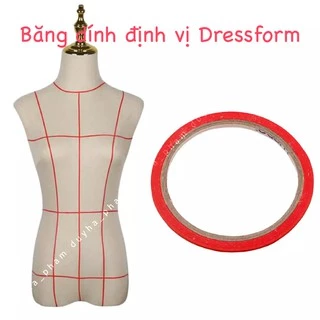 [Loại XỊN cuộn 20met] 🔴 Băng Dính Định Vị Dressform- Băng Dán Manocanh 🔴