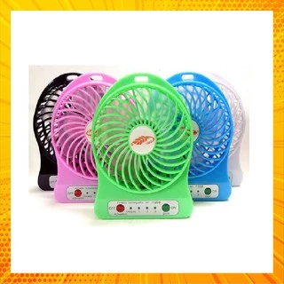 [Mã ELHA22 giảm 5% đơn 300K] Quạt mini pin sạc cầm tay 3 chế độ đèn pin