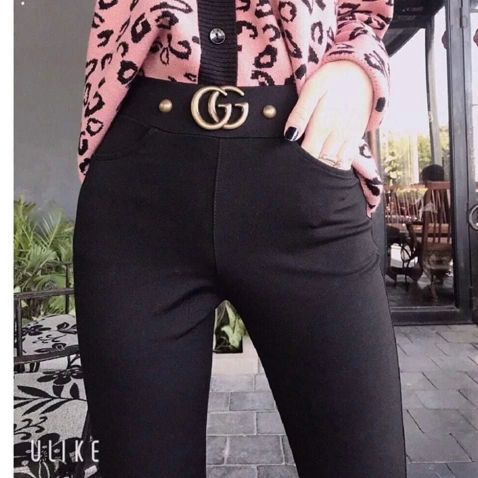 QUẦN LENGGING MÁC CHỮ TÔN DÁNG