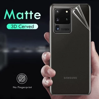 Miếng Dán chống vân tay mặt sau dành cho Samsung Galaxy S8 S9 S10 S20 S21 S22 S23 S24 Plus Note 8 9 10 20 Ultra