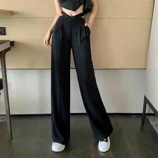 Quần suông dài cut-out siêu hot - Mã 903