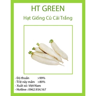 HẠT GIỐNG CỦ CẢI TRẮNG