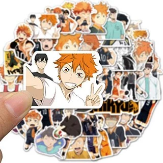 Sticker/Hình dán anime Haikyuu!! (Bộ sticker 10-50 hình khác nhau Random)