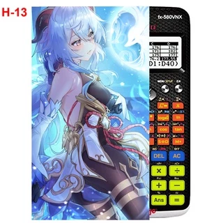 Decal Máy tính CASIO fx570, fx580...anime Gemshin Impact (38 mẫu khác nhau)