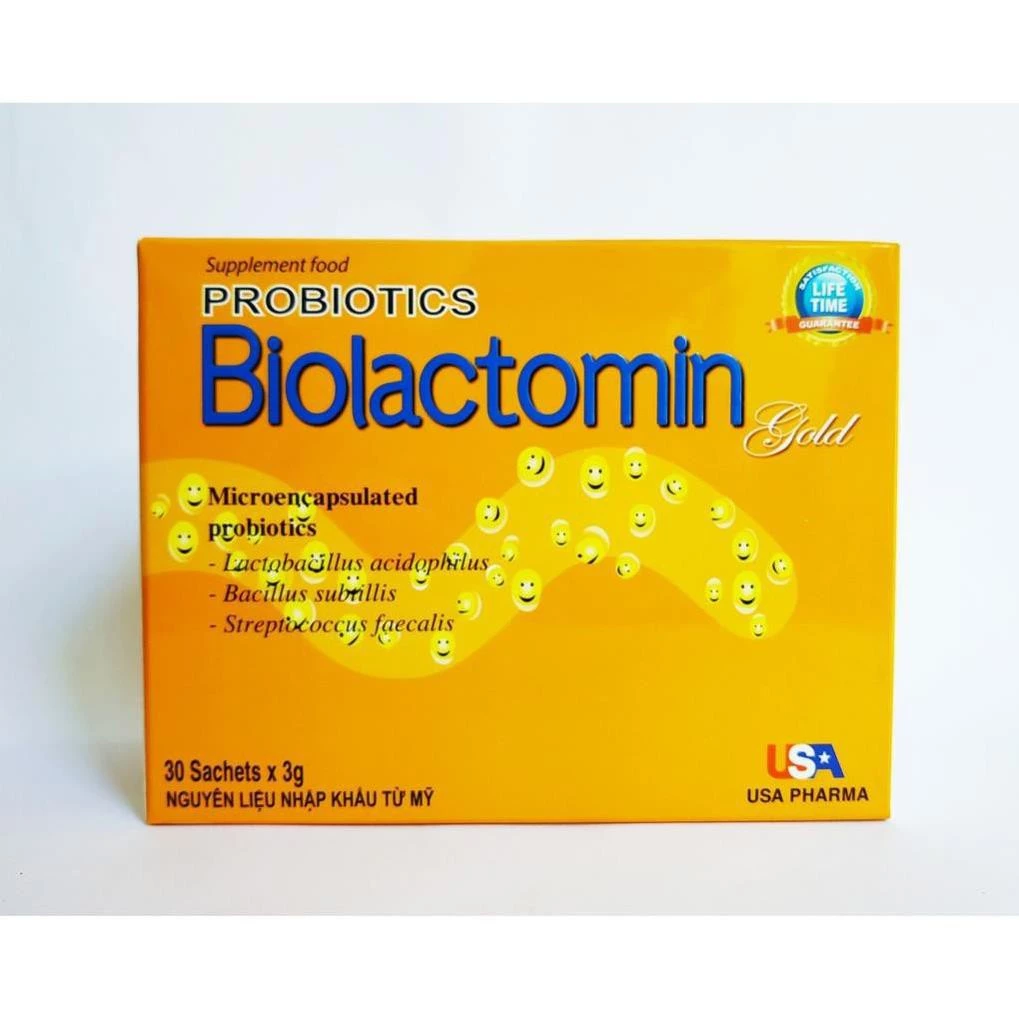 CỐM VI SINH BIOLACTOMIN GOLD - CÂN BẰNG HỆ TIÊU HÓA ĐƯỜNG RUỘT - CHỐNG TÁO BÓN - KÍCH THÍCH ĂN NGON