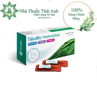 Ống Uống Tiêu Độc Tín Phong - Thanh Nhiệt, Mát Gan, Tiêu Độc - Hộp 18 ống