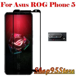 Kính cường lực  Full màn hình Asus Rog Phone 5 / Rog Phone 5 pro