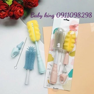 Bộ cọ bình sữa Hàn Quốc Emma Kids SHOP BU