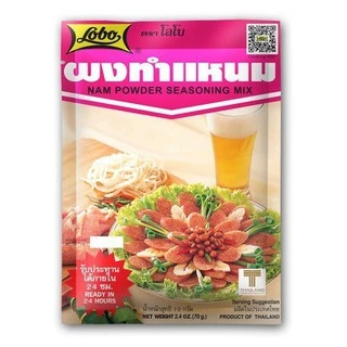 COMBO 10 gói bột gia vị làm nem chua Lobo Thái Lan - Gói 70g