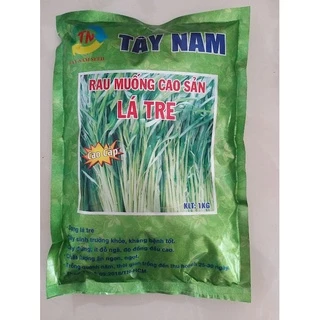 Hạt giống rau muống cao sản lá tre cao cấp Tây Nam gói 1kg