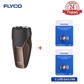 Combo Máy Cạo Râu 2 Lưỡi Kép Kháng Nước Sạc Nhanh 1 Giờ FS888VN & 2 Lưỡi FR8VN - Hàng Chính Hãng