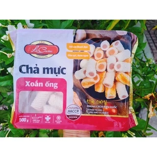 Chả mực xoắn ốc gói 500gr (giao tphcm)