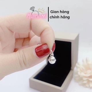 Chuông Bạc đẹp Kêu được leng keng, xinh xắn bóng loáng, treo lắc tay chân tuỳ ý Mainomi Shop Bạc Xinh