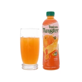 Lốc 6 chai nước cam ép Twister Tropicana 455ml