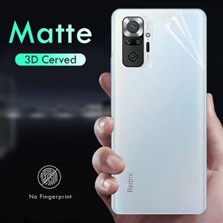 Miếng Dán PPF nhám AG chống vân tay mặt sau dành cho Xiaomi Mi 9T 10T 11T 12T 13T 11 Lite Poco F3 F4 F5 M3 M4 X3 X4 X5 Redmi Note 8 9 9S 10 10S 11 11S 12 12S 13 9A 13C