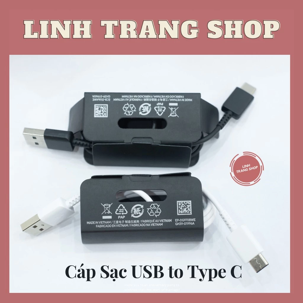 Cáp Sạc Nhanh Type-C Dành Cho Điện Thoại AnDroid Cổng Kết Nối Type C